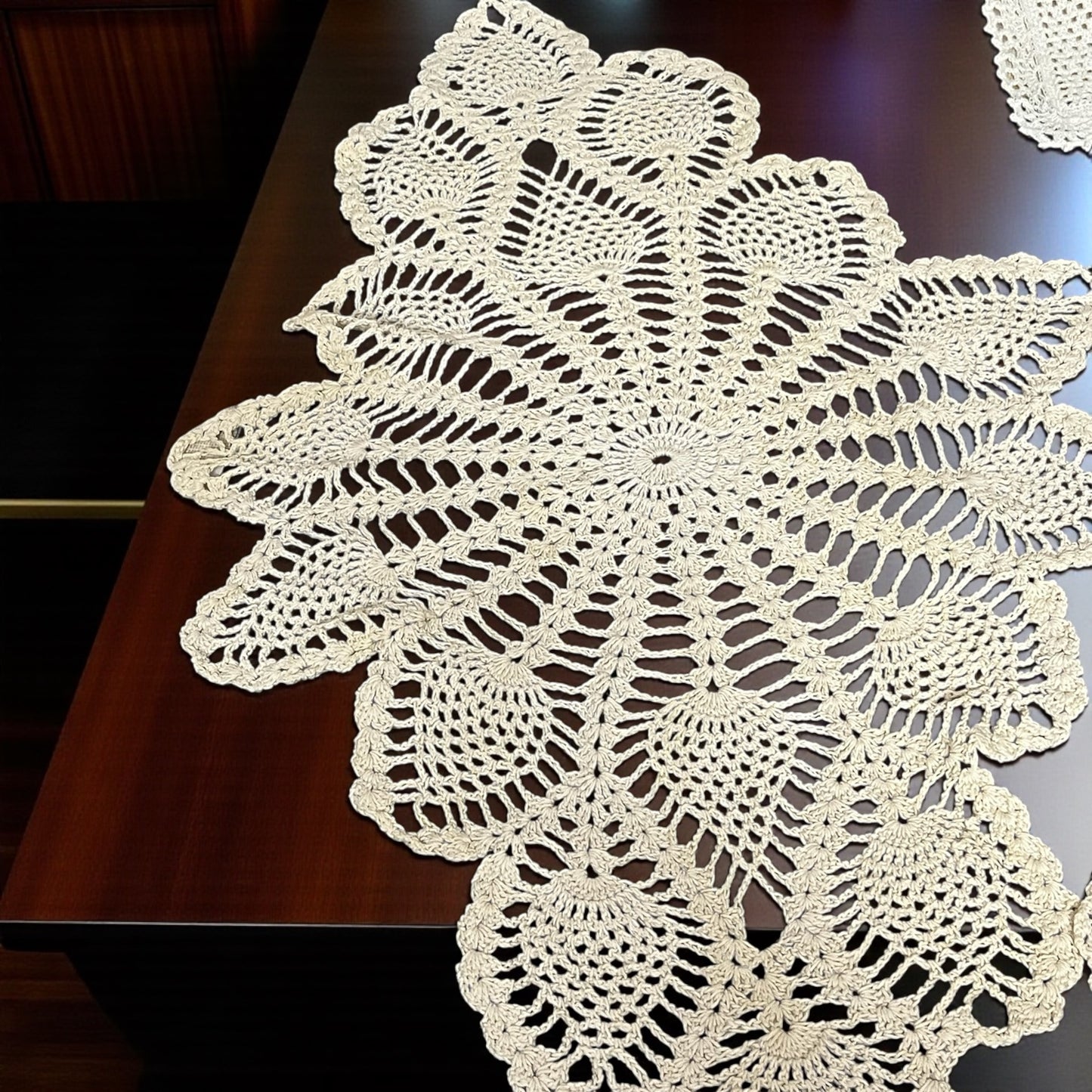 Crochet table Runner